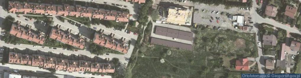 Zdjęcie satelitarne Paczkomat InPost KRA47BAPP