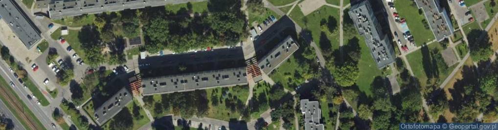 Zdjęcie satelitarne Paczkomat InPost KRA51N