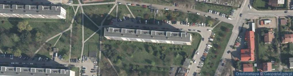 Zdjęcie satelitarne Paczkomat InPost KRA53N