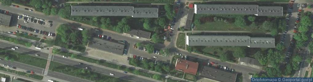 Zdjęcie satelitarne Paczkomat InPost KRA62N