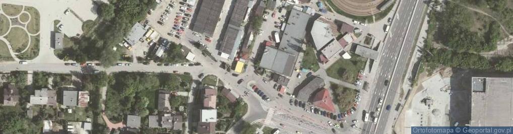 Zdjęcie satelitarne Paczkomat InPost KRA66M
