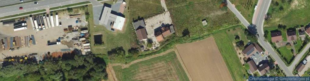 Zdjęcie satelitarne Paczkomat InPost KRA67BAPP