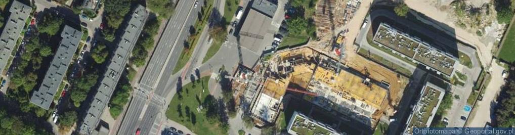 Zdjęcie satelitarne Paczkomat InPost KRA83M