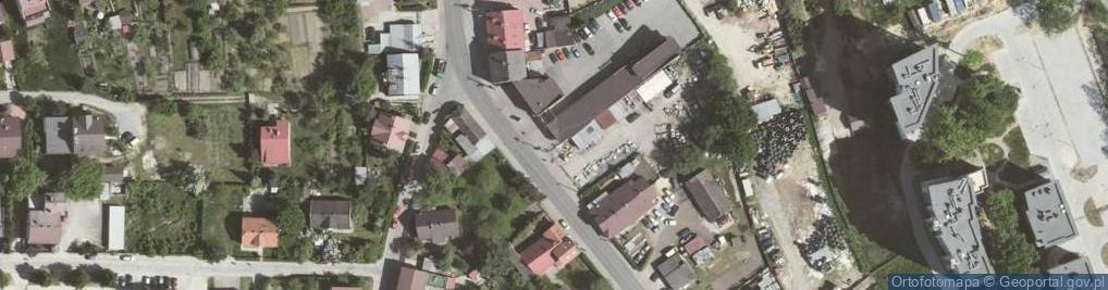 Zdjęcie satelitarne Paczkomat InPost KRA85M