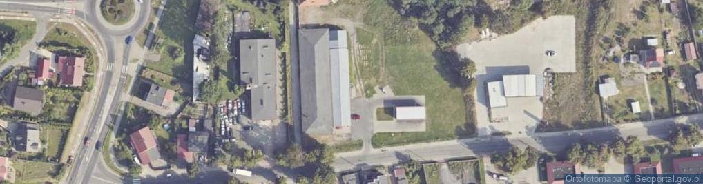 Zdjęcie satelitarne Paczkomat InPost KRD06M