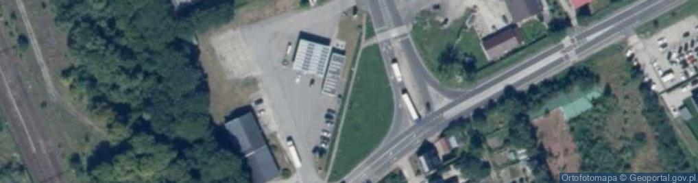 Zdjęcie satelitarne Paczkomat InPost KRL01M