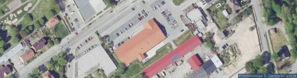 Zdjęcie satelitarne Paczkomat InPost KRP02M