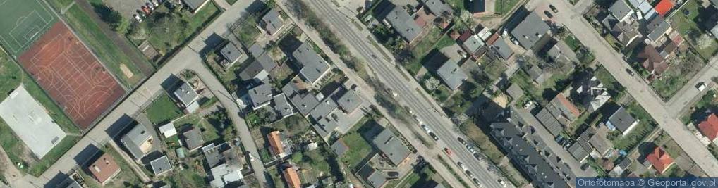 Zdjęcie satelitarne Paczkomat InPost KRW07M