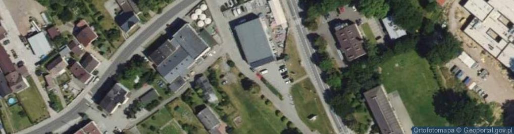 Zdjęcie satelitarne Paczkomat InPost KRY01M