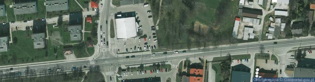 Zdjęcie satelitarne Paczkomat InPost KRZ02M