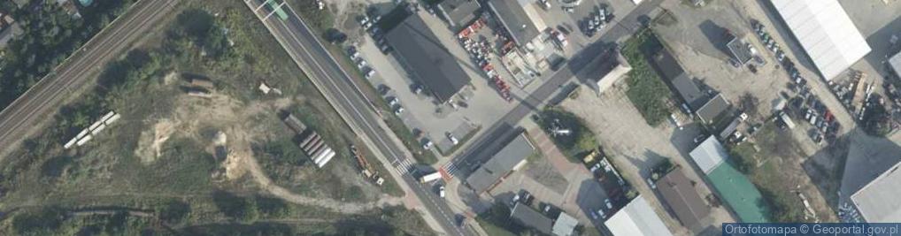 Zdjęcie satelitarne Paczkomat InPost KSC02A