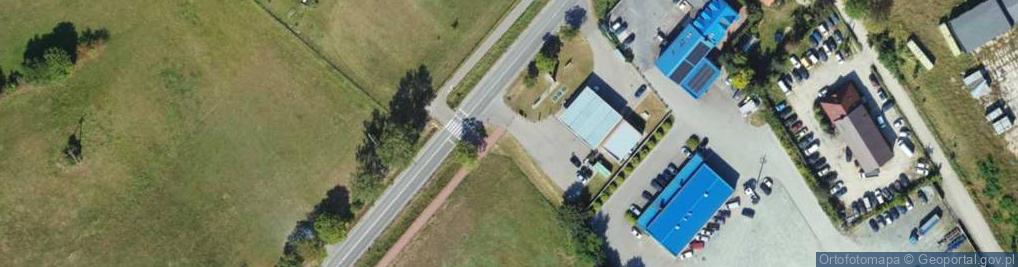 Zdjęcie satelitarne Paczkomat InPost KSO01G