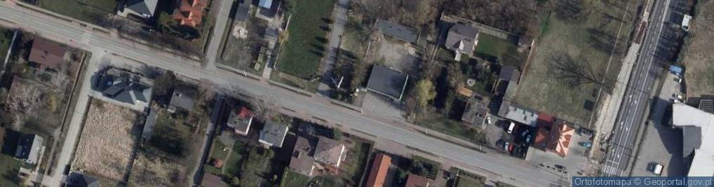 Zdjęcie satelitarne Paczkomat InPost KSR02M