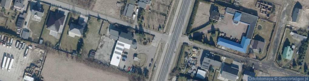 Zdjęcie satelitarne Paczkomat InPost KSR05M