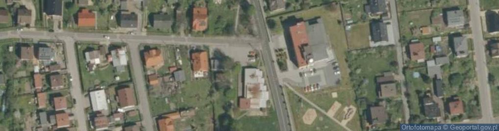 Zdjęcie satelitarne Paczkomat InPost KSZ04M