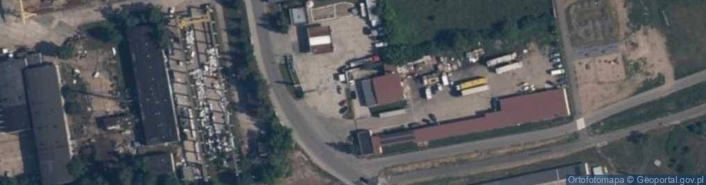 Zdjęcie satelitarne Paczkomat InPost KTK01M