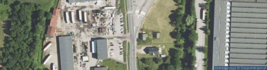 Zdjęcie satelitarne Paczkomat InPost KTY01MP