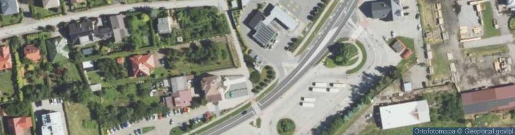 Zdjęcie satelitarne Paczkomat InPost KTY04M