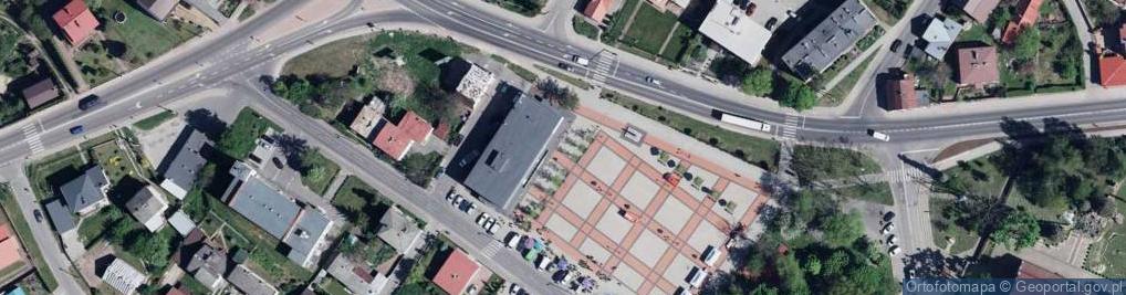 Zdjęcie satelitarne Paczkomat InPost KUR01N