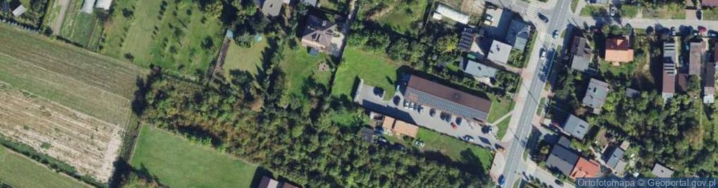 Zdjęcie satelitarne Paczkomat InPost KUT01ML