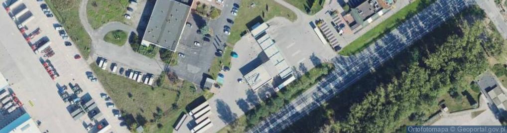 Zdjęcie satelitarne Paczkomat InPost KUT01M