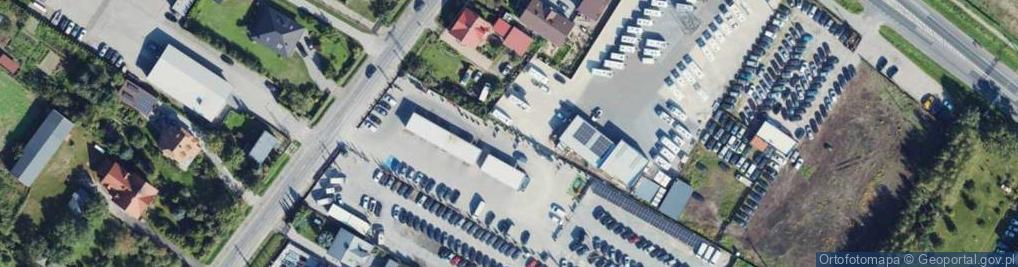 Zdjęcie satelitarne Paczkomat InPost KUT02APP