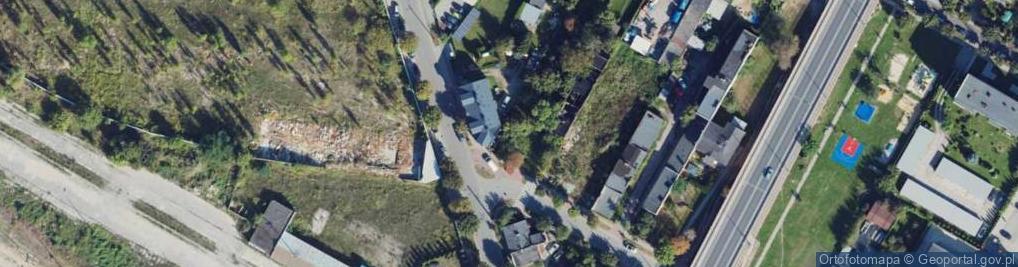 Zdjęcie satelitarne Paczkomat InPost KUT04M