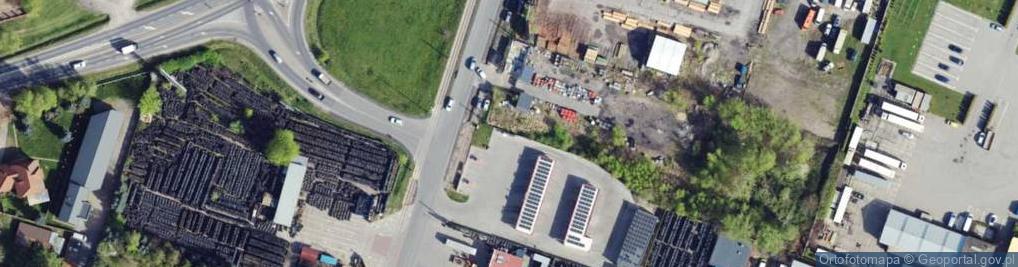 Zdjęcie satelitarne Paczkomat InPost KWX02M