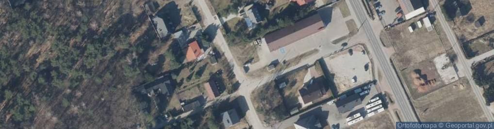 Zdjęcie satelitarne Paczkomat InPost KXR01M