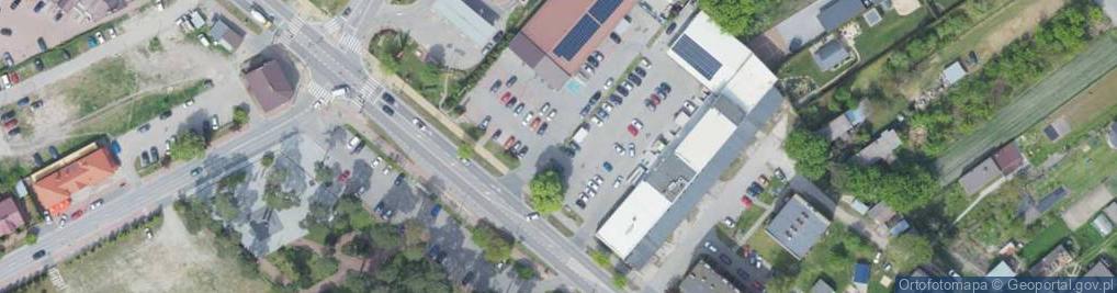 Zdjęcie satelitarne Paczkomat InPost KZC01A