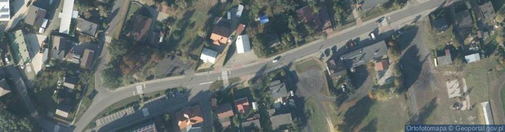 Zdjęcie satelitarne Paczkomat InPost KZK01N