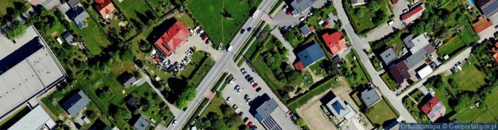 Zdjęcie satelitarne Paczkomat InPost KZY01M