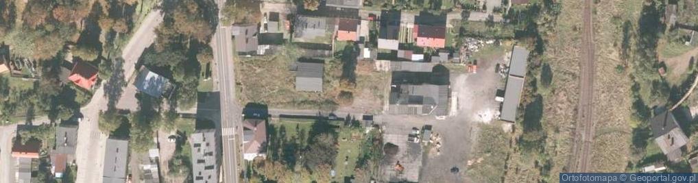 Zdjęcie satelitarne Paczkomat InPost LAK01M