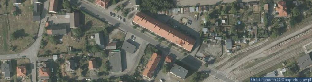 Zdjęcie satelitarne Paczkomat InPost LAM01N