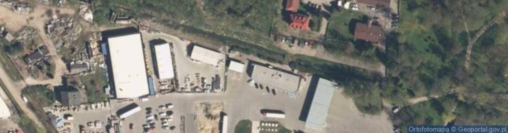 Zdjęcie satelitarne Paczkomat InPost LAS01N