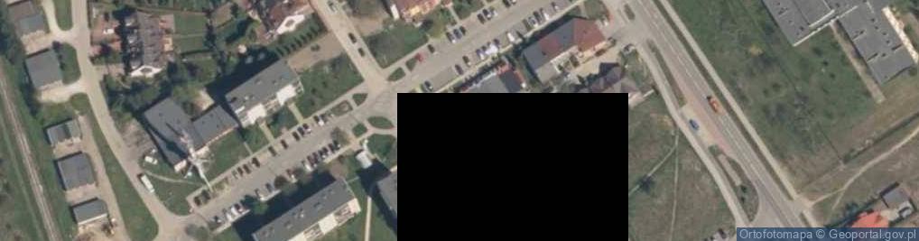 Zdjęcie satelitarne Paczkomat InPost LAS03M