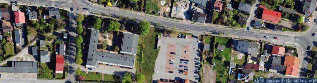 Zdjęcie satelitarne Paczkomat InPost LAS04M