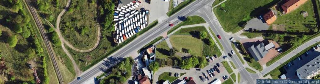 Zdjęcie satelitarne Paczkomat InPost LAS05M