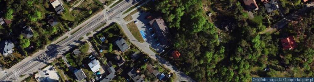 Zdjęcie satelitarne Paczkomat InPost LAS13M