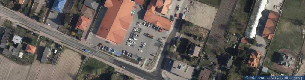 Zdjęcie satelitarne Paczkomat InPost LAT01A
