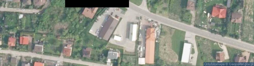 Zdjęcie satelitarne Paczkomat InPost LAZ01M