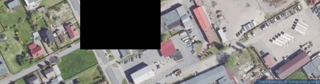 Zdjęcie satelitarne Paczkomat InPost LBN02M
