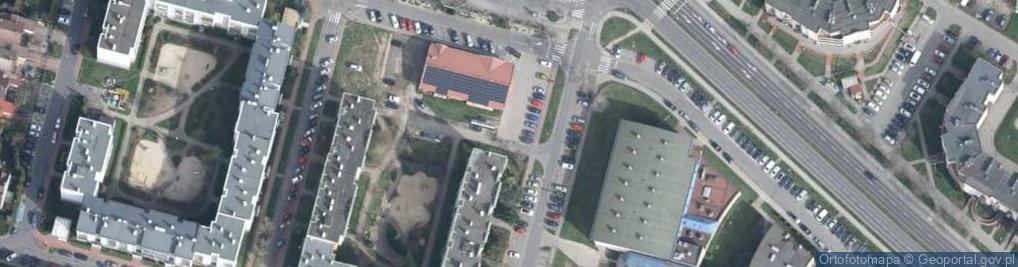 Zdjęcie satelitarne Paczkomat InPost LBU01A