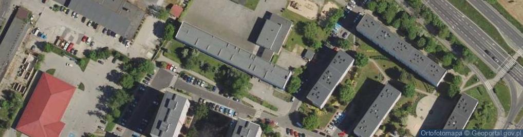 Zdjęcie satelitarne Paczkomat InPost LBU01L