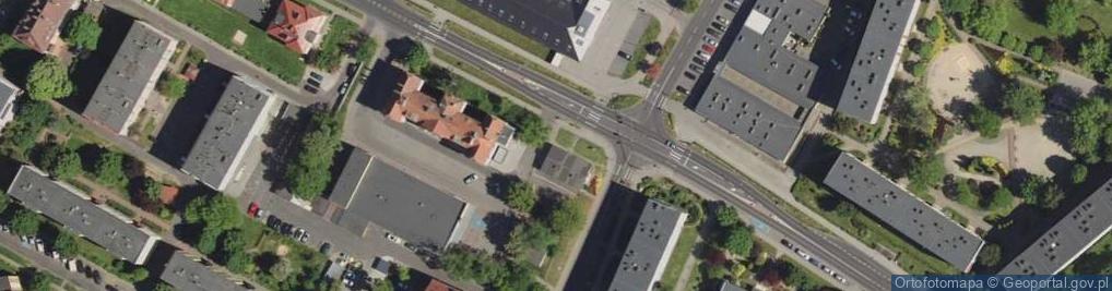 Zdjęcie satelitarne Paczkomat InPost LBU04N