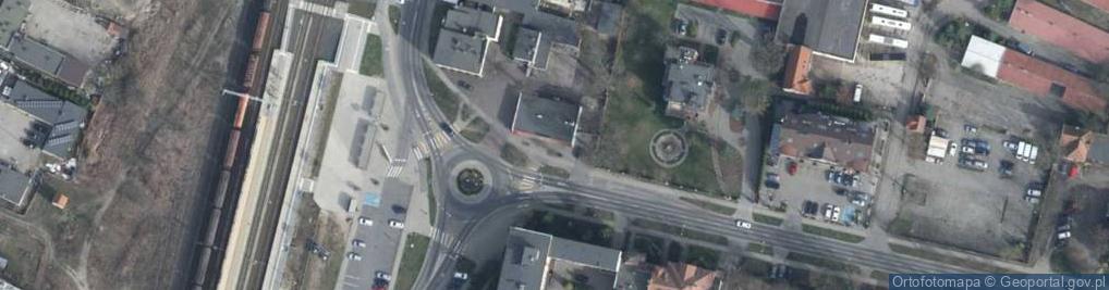 Zdjęcie satelitarne Paczkomat InPost LBU05A