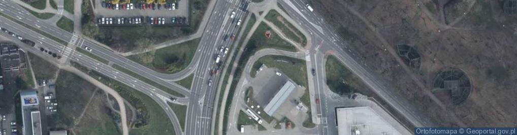 Zdjęcie satelitarne Paczkomat InPost LBU07N