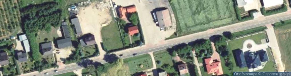 Zdjęcie satelitarne Paczkomat InPost LBW01BAPP