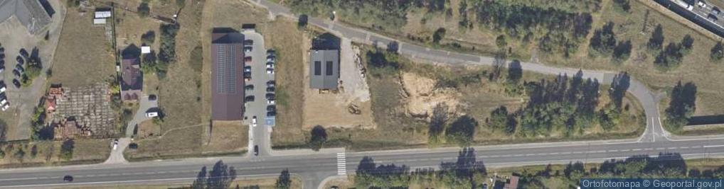 Zdjęcie satelitarne Paczkomat InPost LCZ01M