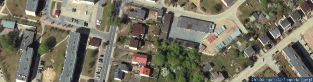 Zdjęcie satelitarne Paczkomat InPost LDZ03M